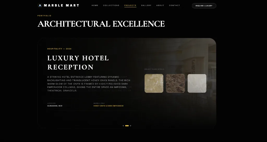 MarbleMart Web screen 4
