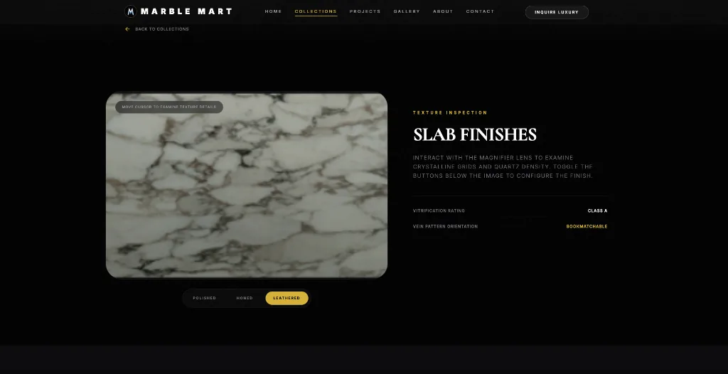 MarbleMart Web screen 5