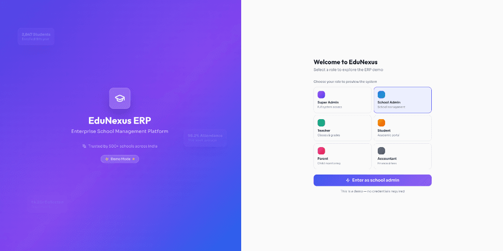 EduNexus screenshot 1