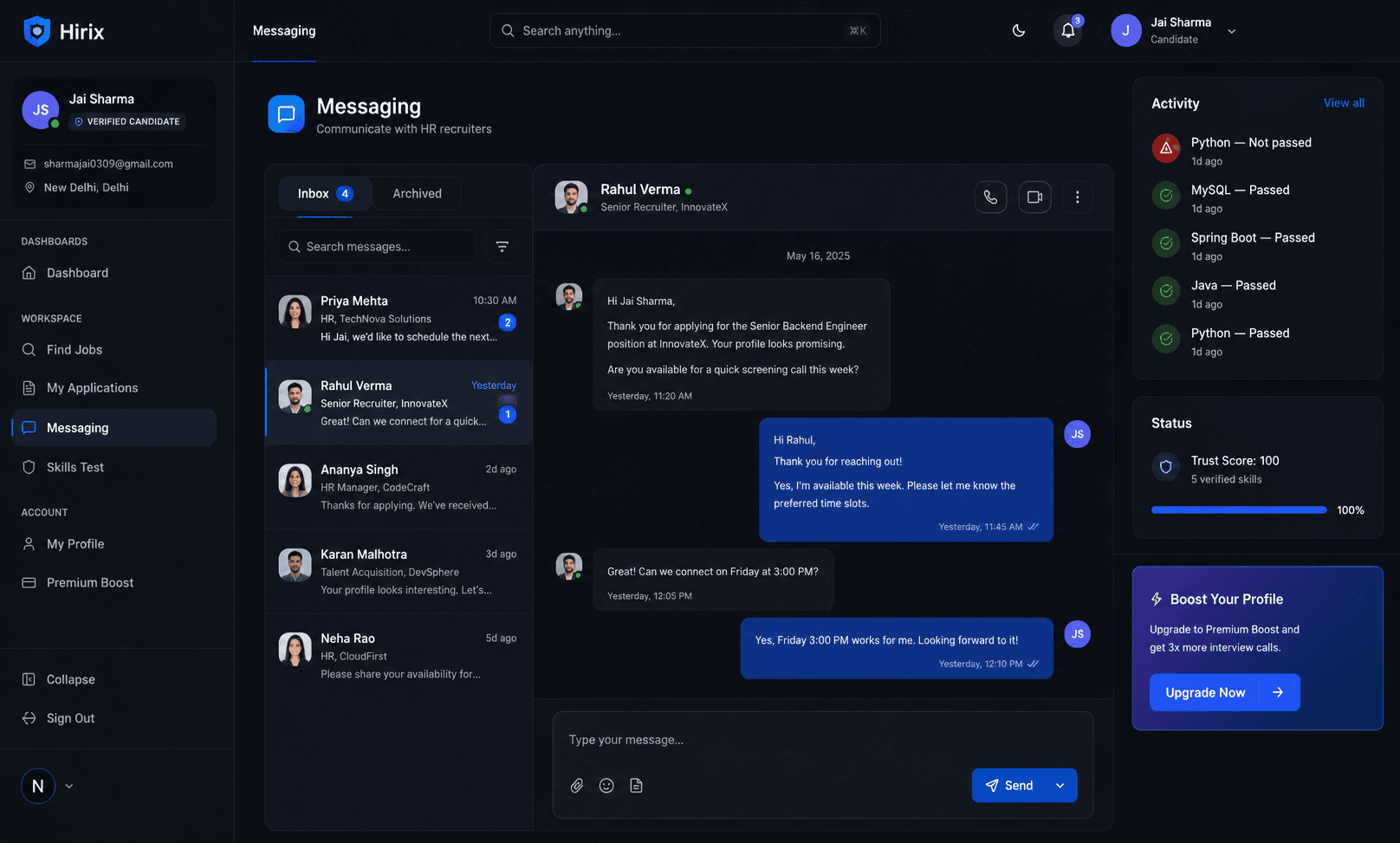 Hirix screenshot 3