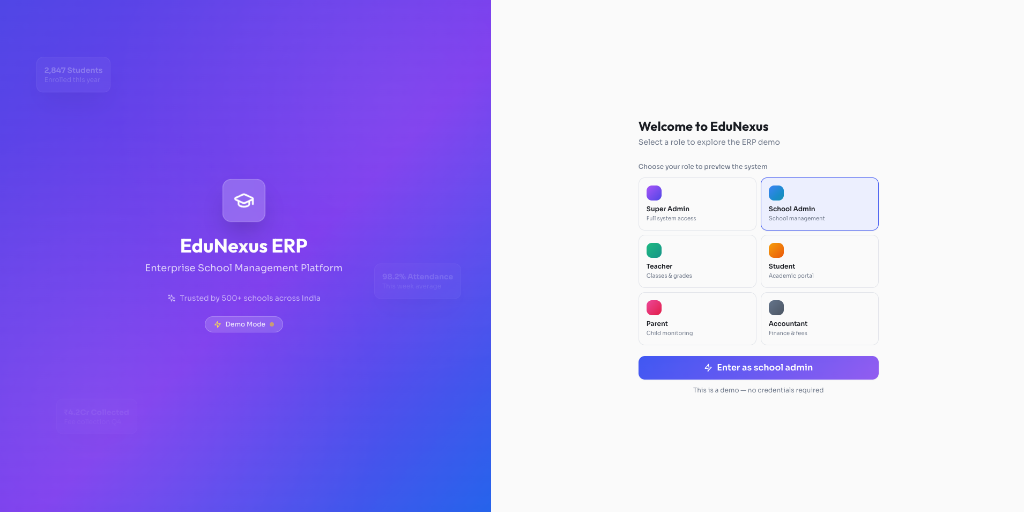 EduNexus School ERP