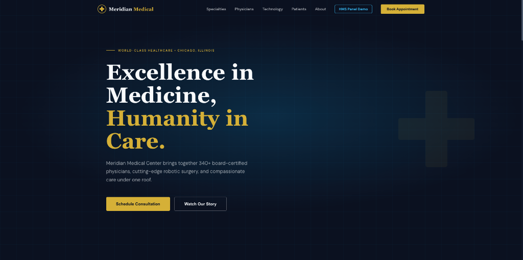 Hospital HRMS & Medical CRM