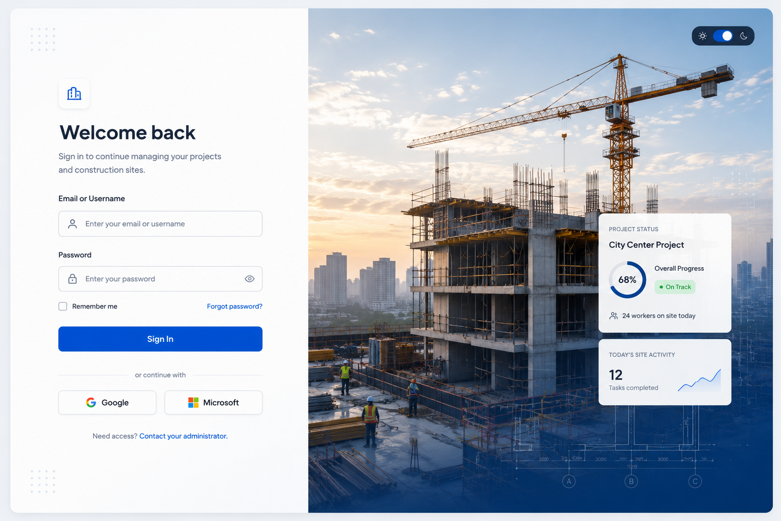 AI-Powered Construction ERP